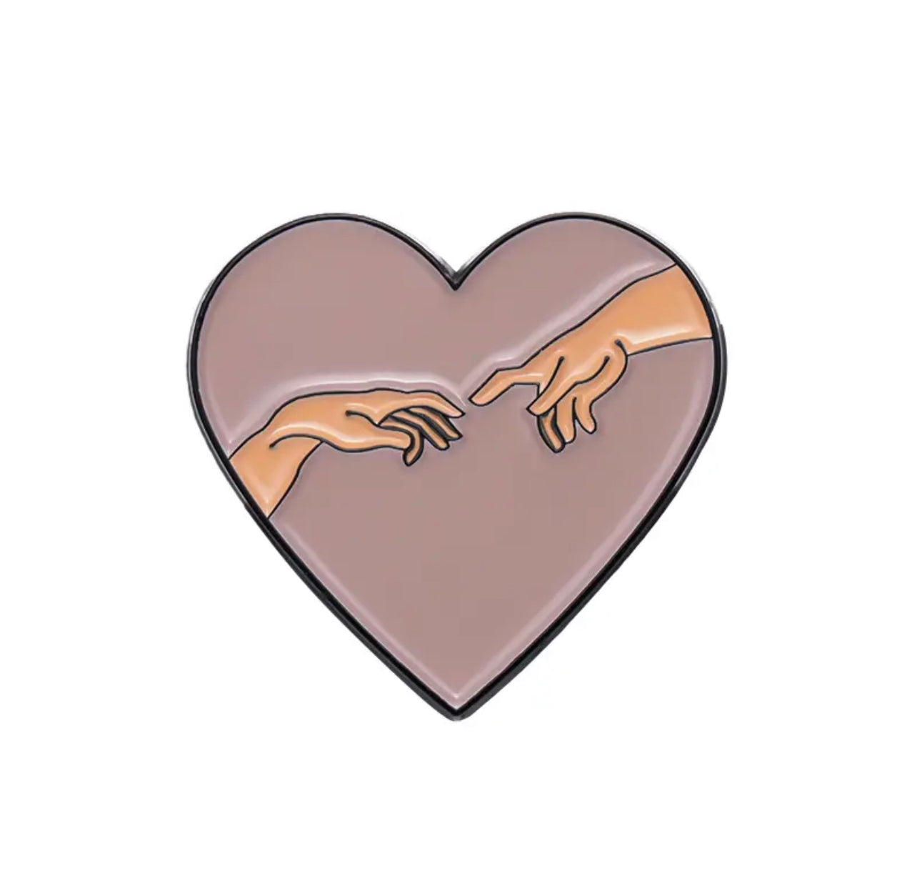 Michelangelo heart hands