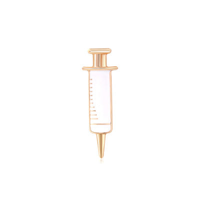White syringe