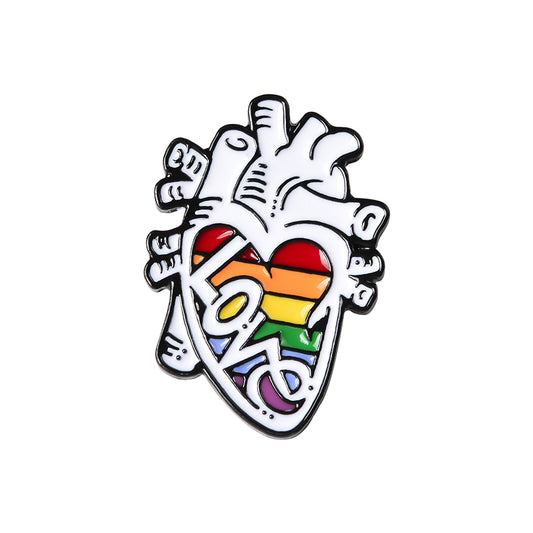 Heart rainbow