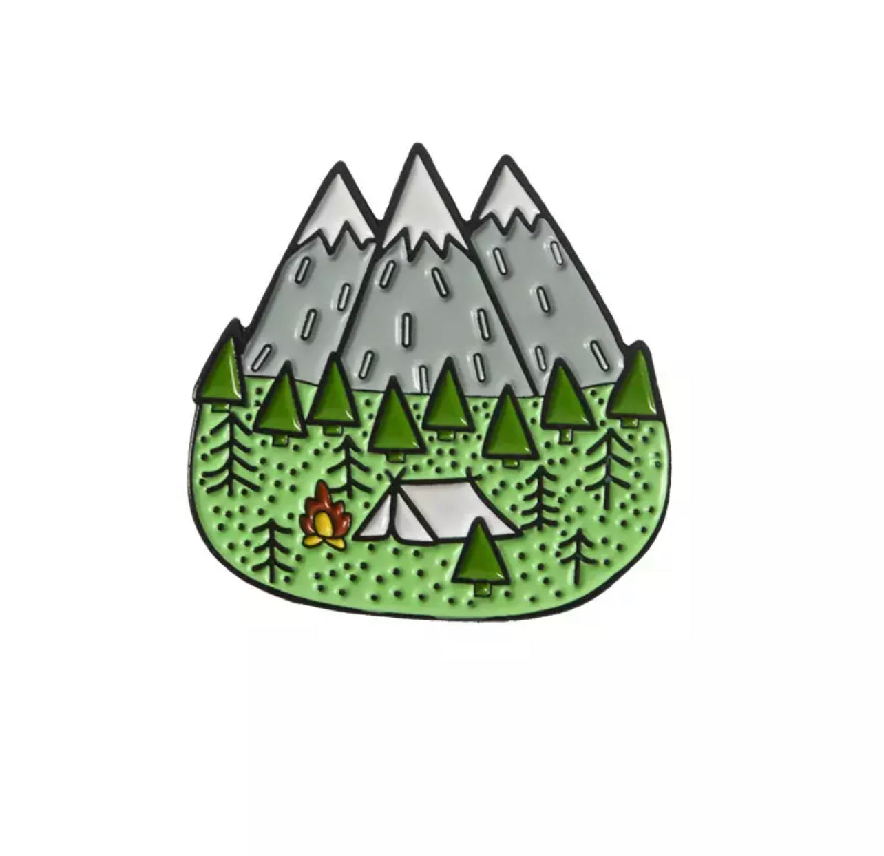 Mountains & tent