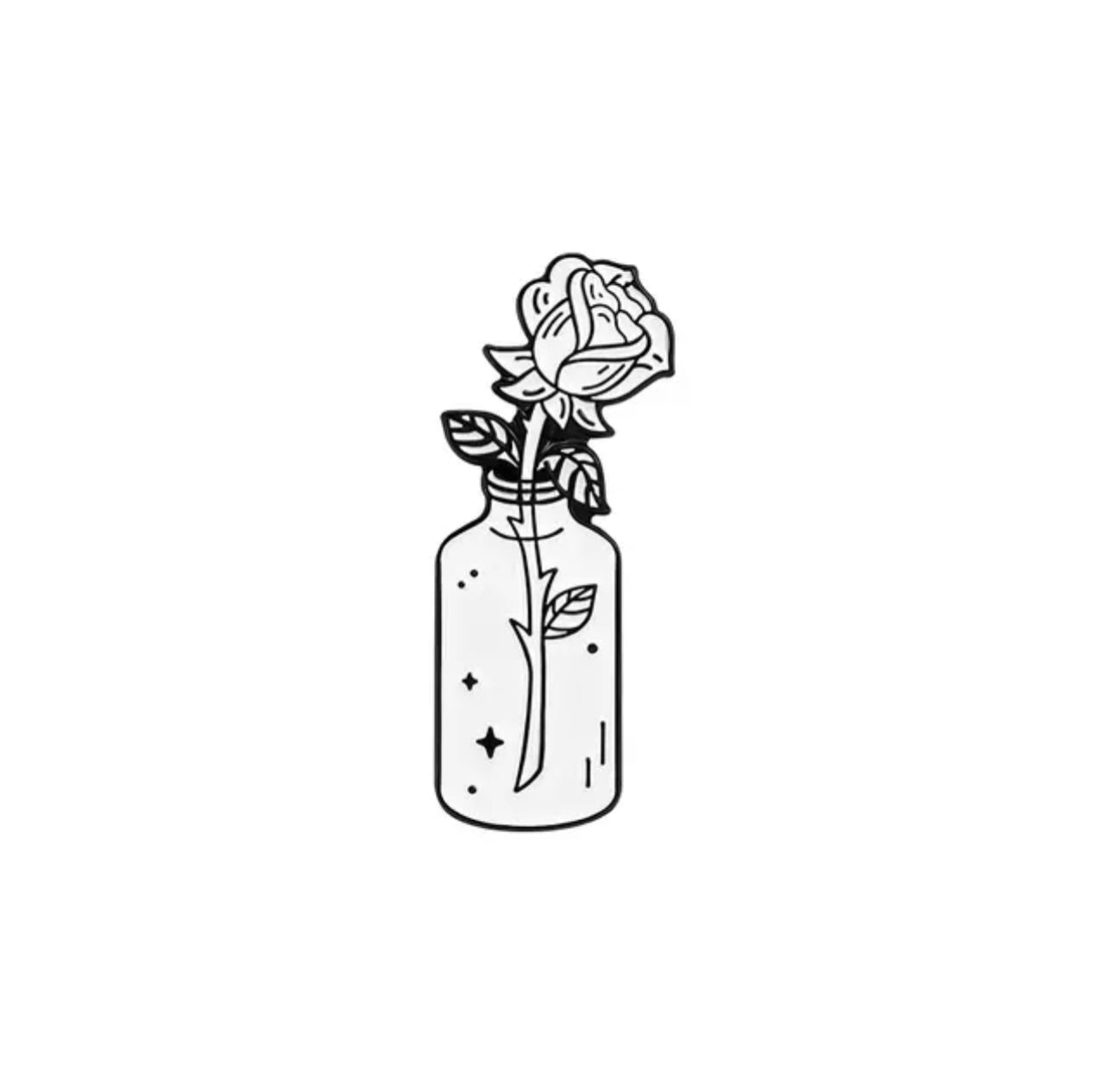 Rose in a bottle